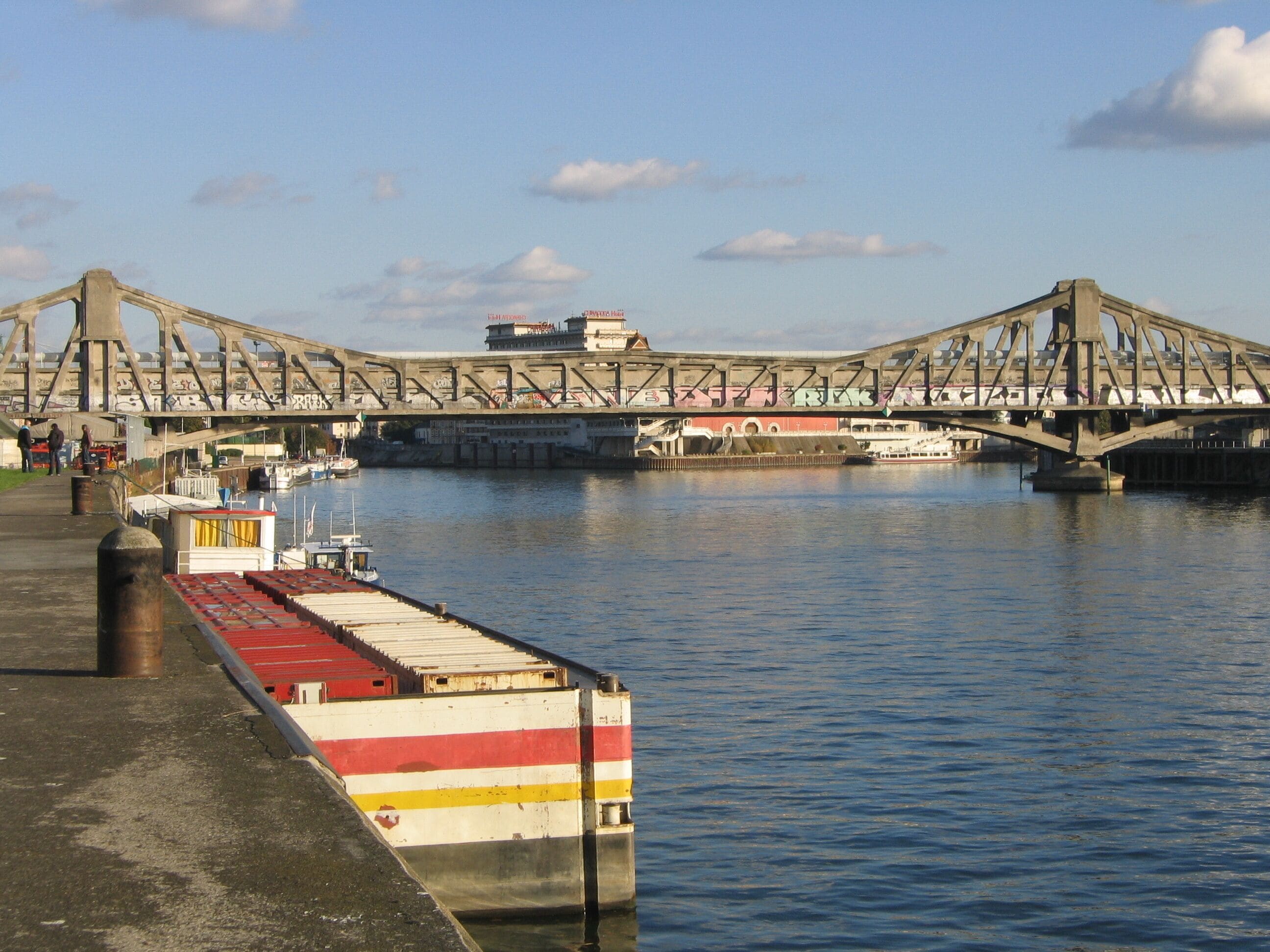 La confluence de la Marne et de la Seine à Alfortville.