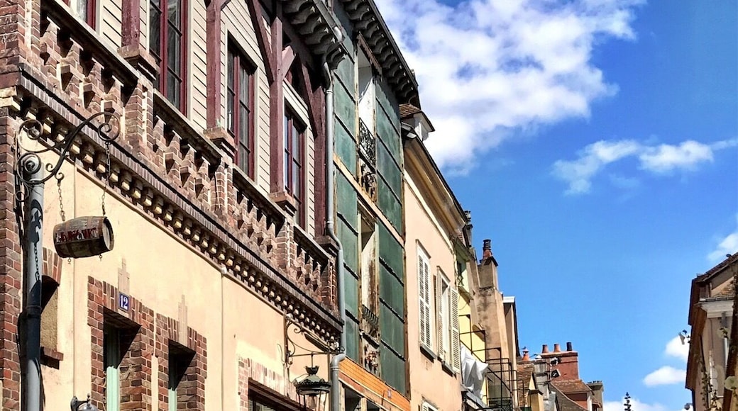 Side Street Leading to Chartres Cathedral