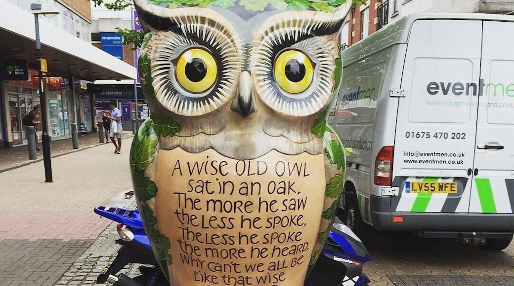 One of the many owls dotted around my hometown
