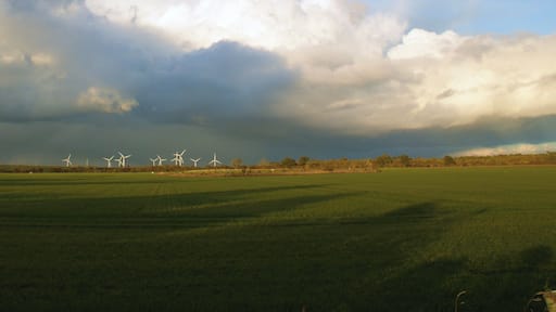 Wind farm near Swafham, Norfolk.