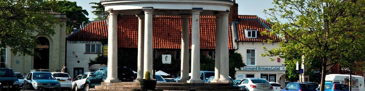 Swaffham is a small market town in Norfolk uk