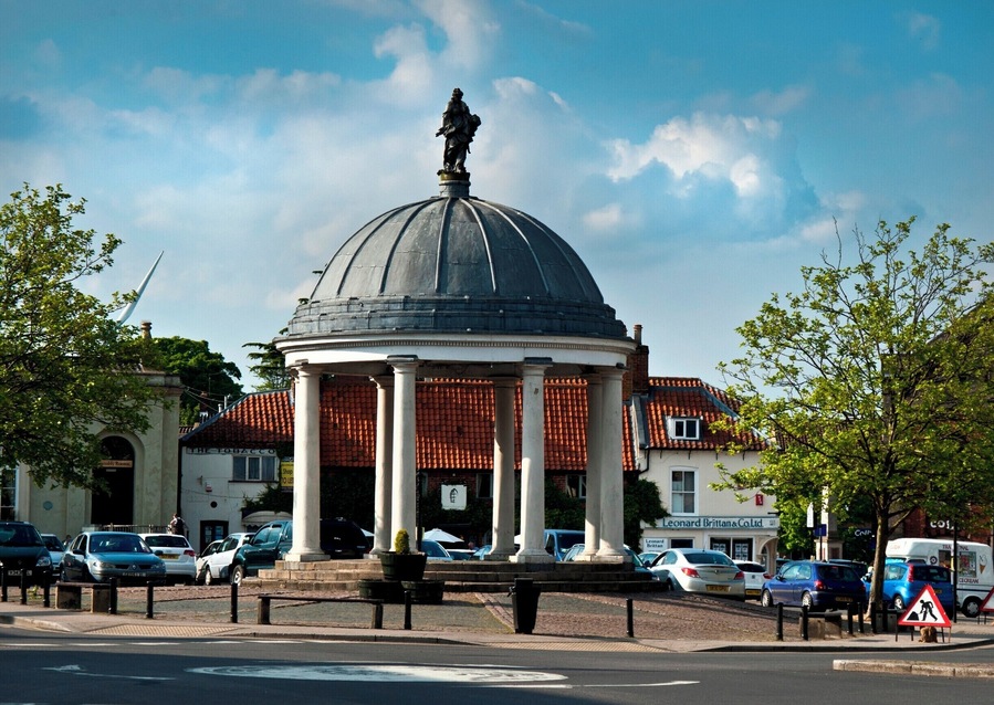 Swaffham is a small market town in Norfolk uk
