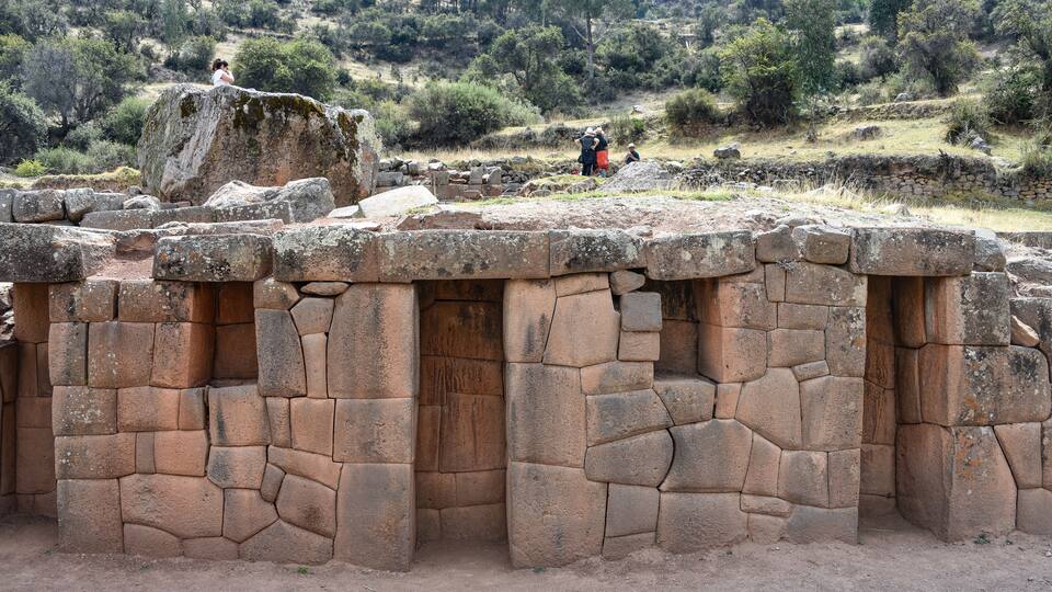 The Intiwatana and Pumacocha archaeological site, Ayacucho, Peru