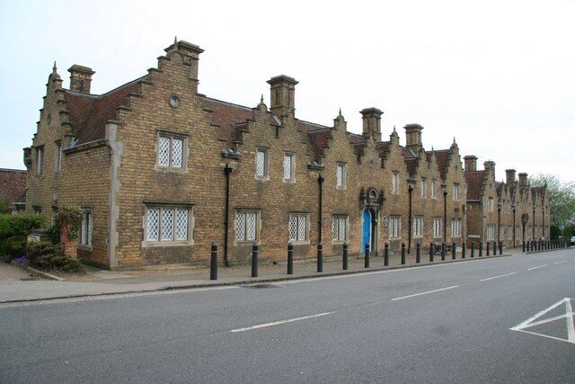 Staunton House Almshouses Rebuilt in 1850