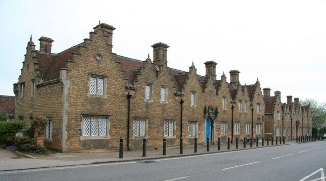 Staunton House Almshouses Rebuilt in 1850