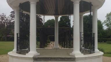 Bandstand in the middle of Jubilee Park
