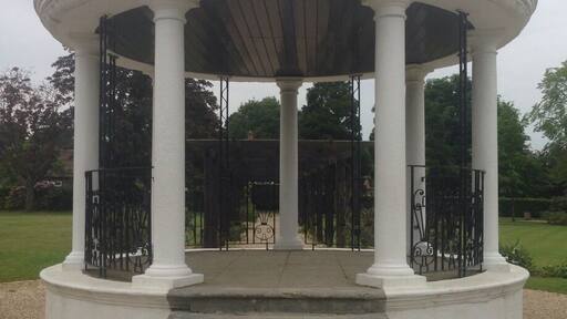 Bandstand in the middle of Jubilee Park