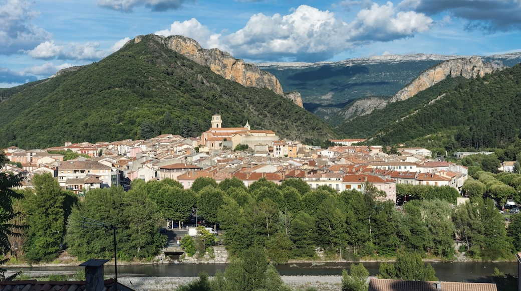 Digne les bains, vue vers l'est