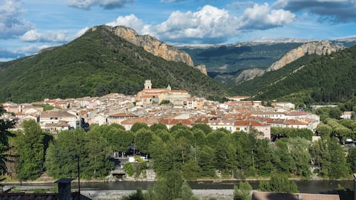 Digne les bains, vue vers l'est