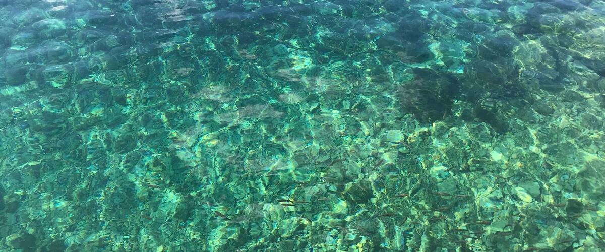 Clear water
