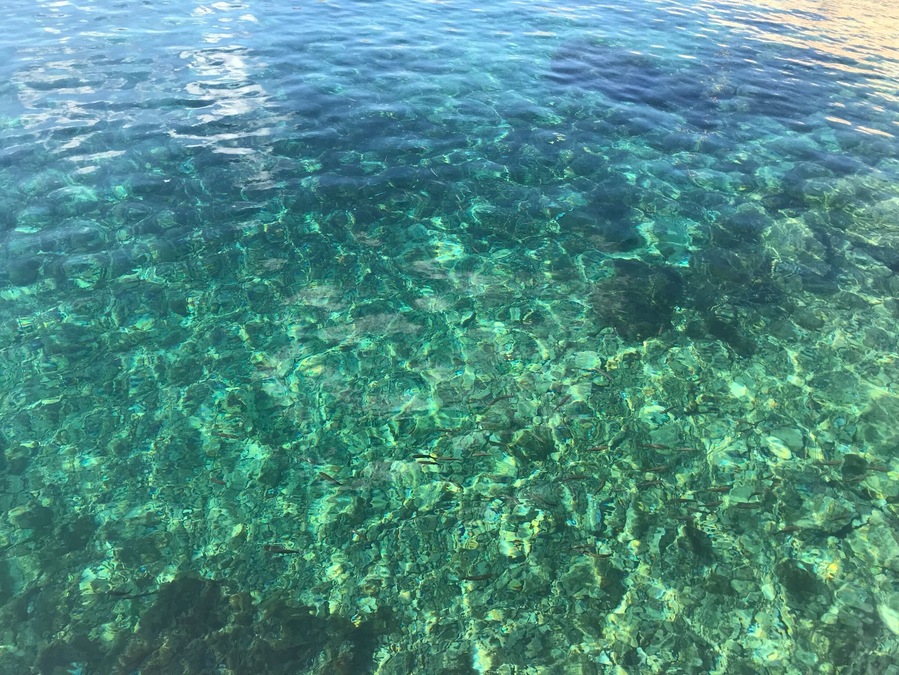 Clear water