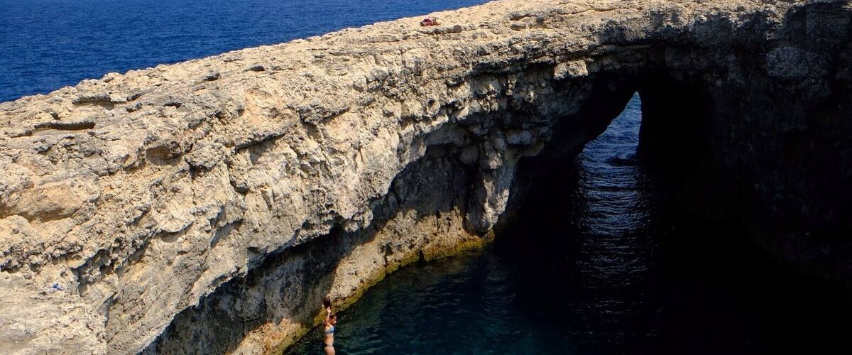 Take the leap from #aboveitall into the crystal clear waters below!
Ahrax Cave/Coral Lagoon
Malta
Summer 2017
#wanderlust #malta #cliffjumping #mediterranean #openroofcave #openwaterswim