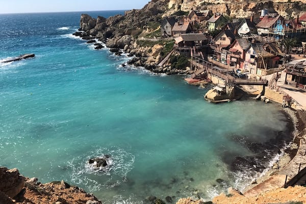 #beachbound popeye village Malta such a good spot