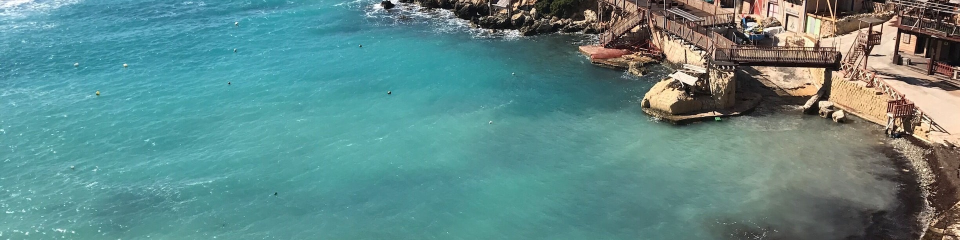 #beachbound popeye village Malta such a good spot
