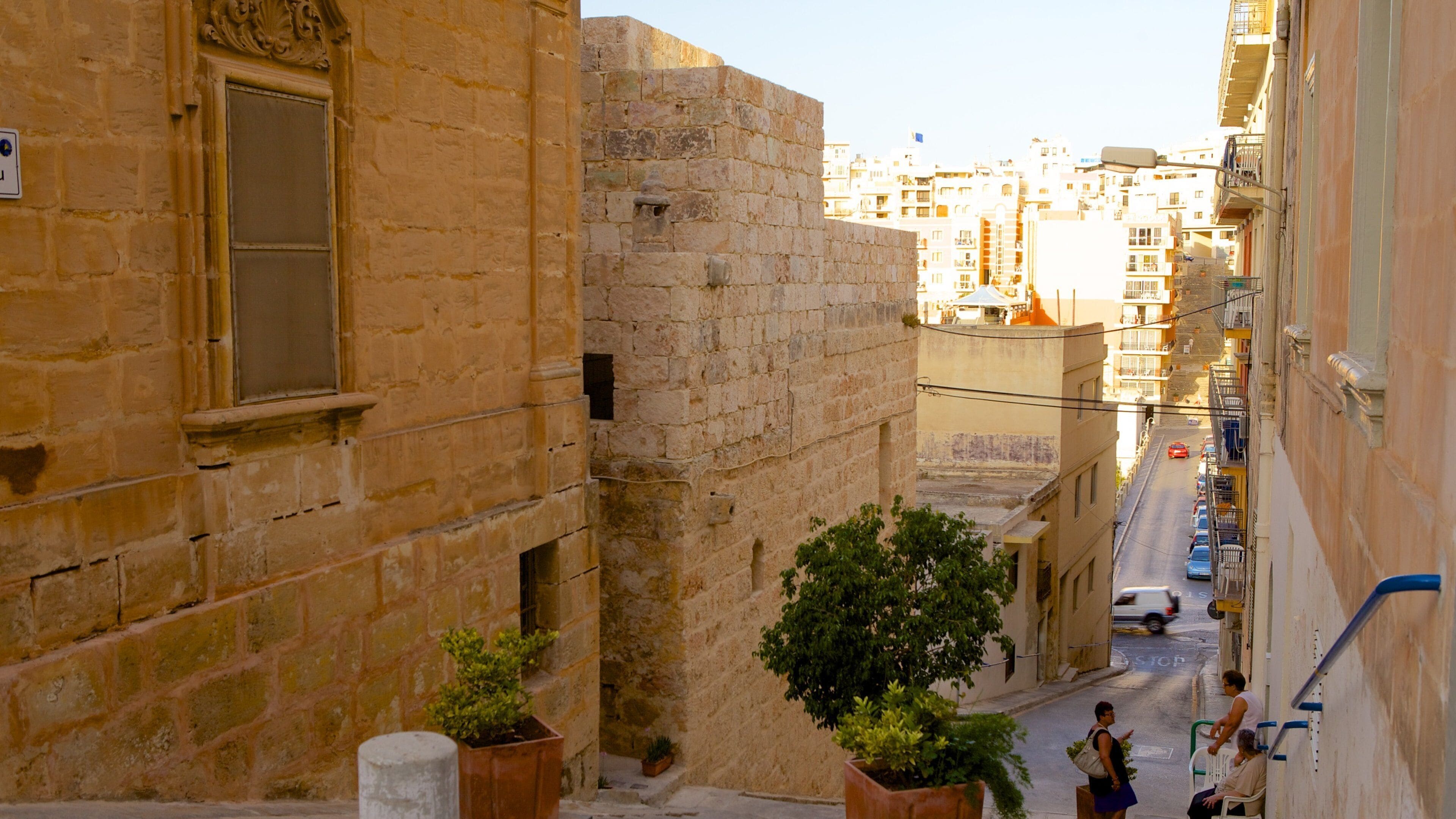 Malta showing a city