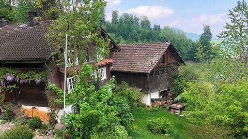 Going up Mount Stanserhorn. May 2018