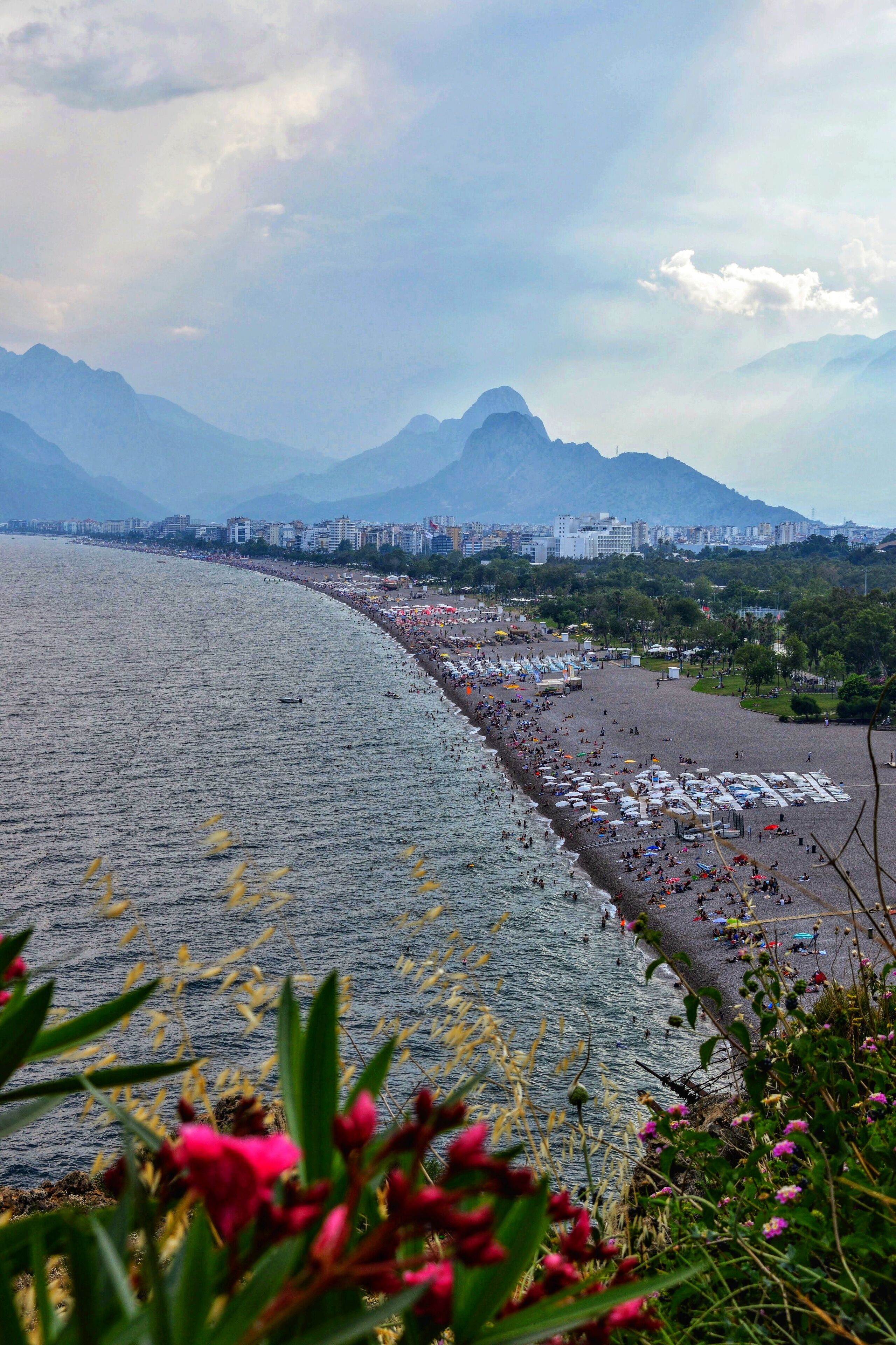 The gorgeous Antalya coastline!