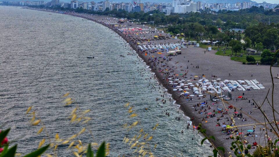 The gorgeous Antalya coastline!