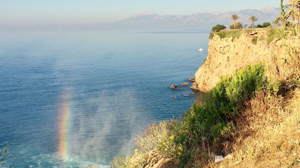 From Cappadonia we travel to Lara, Antalya - awesome waterfall in the countryside of Lara are beautiful #Turkey #travel
#landscape #mountainscape