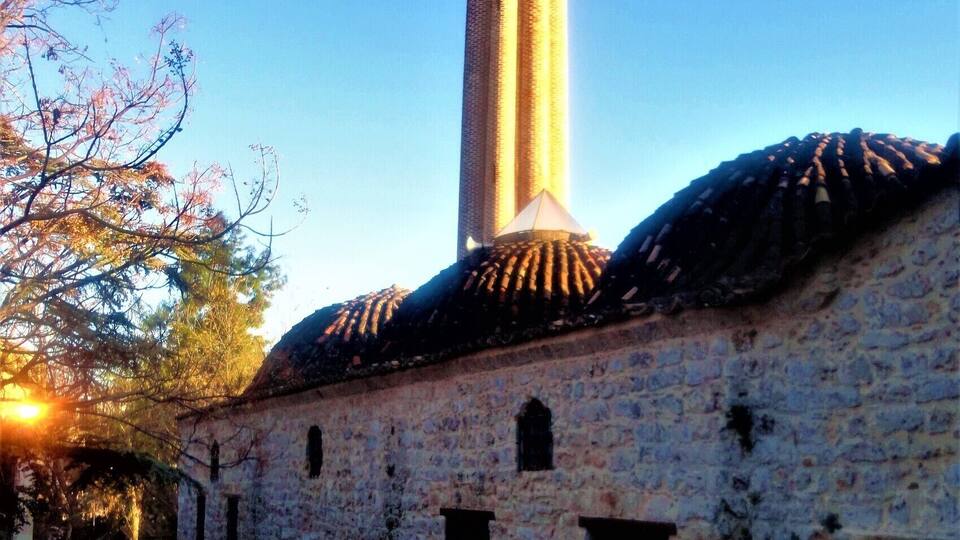 #YivliminareMosque in #Antalya #Turkey #Mediterranean
#lifeatexpedia
#stunningstructure
#Architecture
#Blue
#GoldenHour