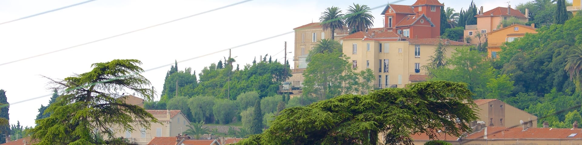 Grasse featuring a small town or village