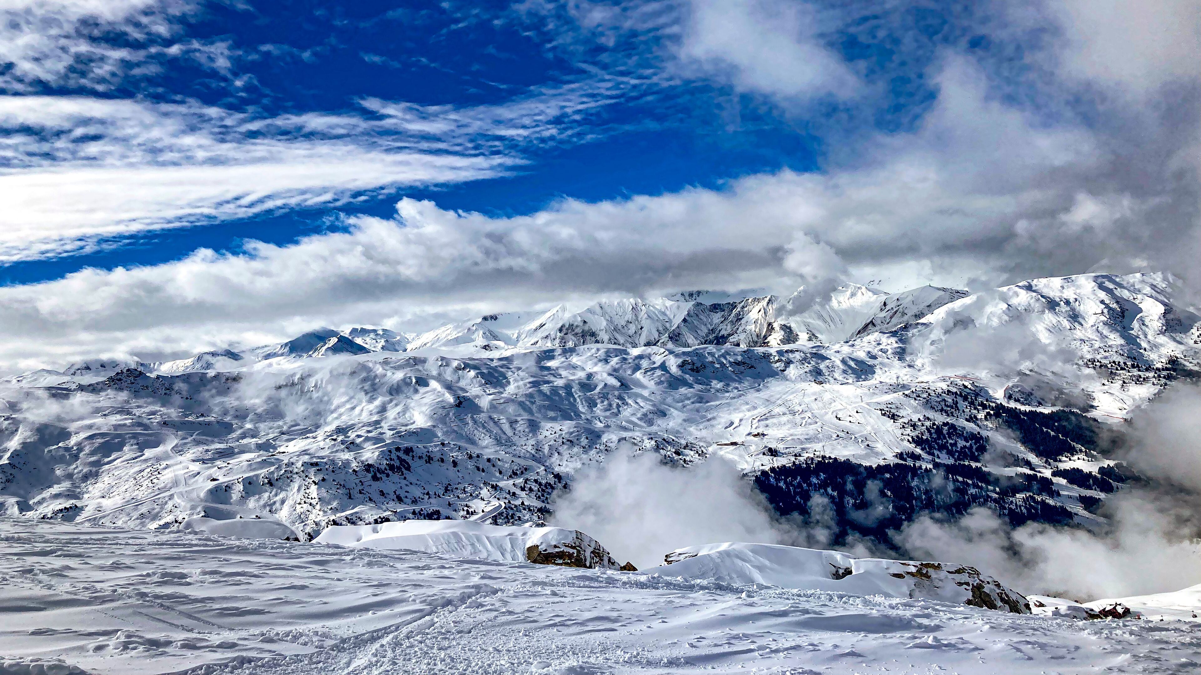 French alp mountains