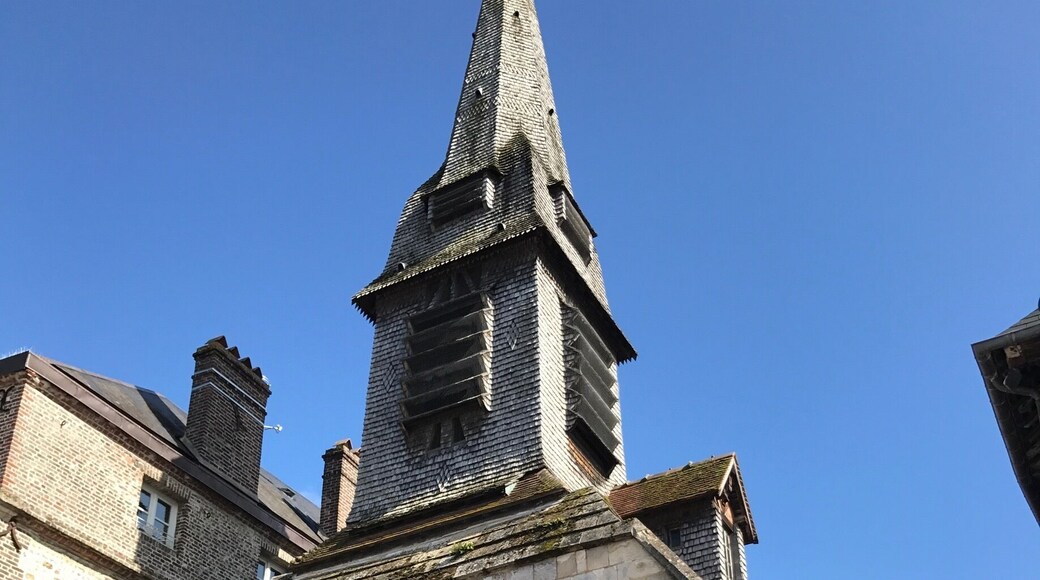 The most amazing small church in Honfleur, Northern France.