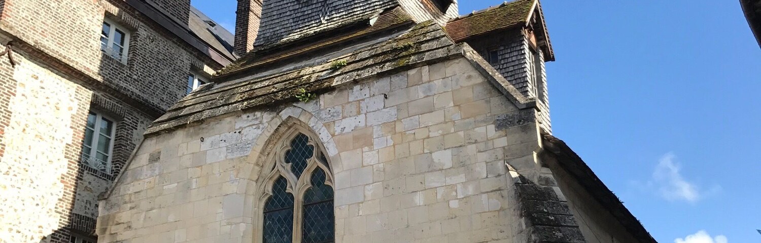 The most amazing small church in Honfleur, Northern France.