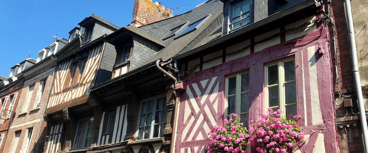 Pearl of Normandy where the river Seine meets the sea.... #Normandy#lovetravelaround