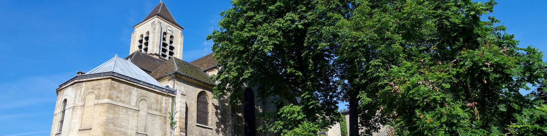 Saint-Pierre-Saint-Paul church in Ivry-sur-Seine city. Île-de-France region