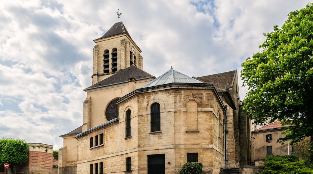 Saint-Pierre-Saint-Paul Church (XII) in Ivry-sur-Seine. France.