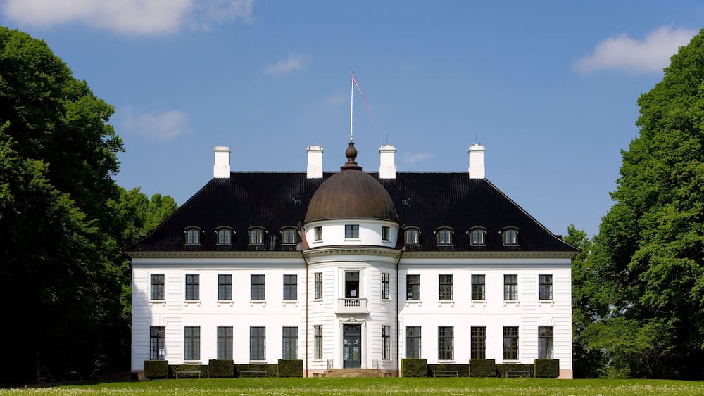 Bernstorff Palace in Gentofte, Denmark, Europe