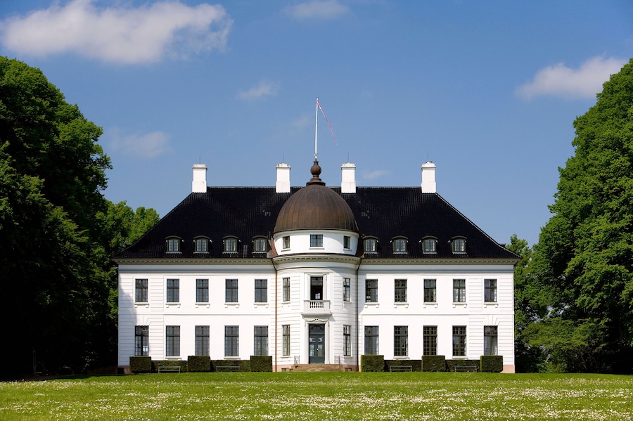 Bernstorff Palace in Gentofte, Denmark, Europe