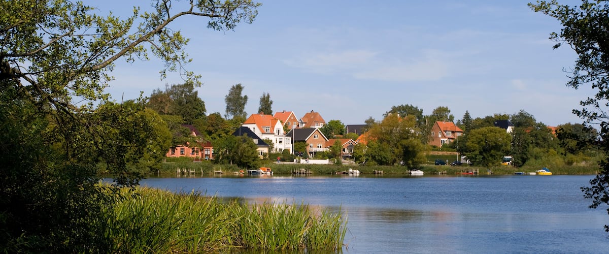Lake in Silkeborg Denmark. Image shot 2007