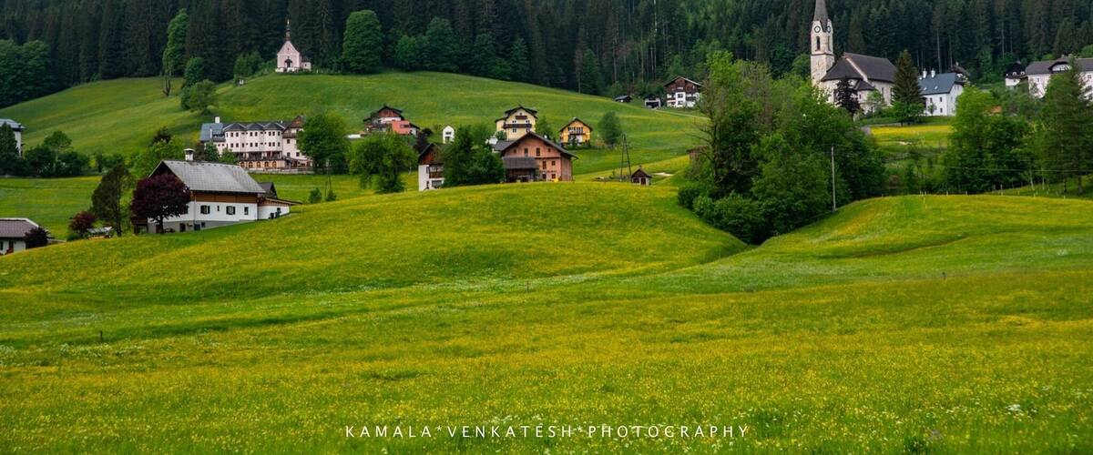 On the drive from Lucerne to Appenzell in Switzerland