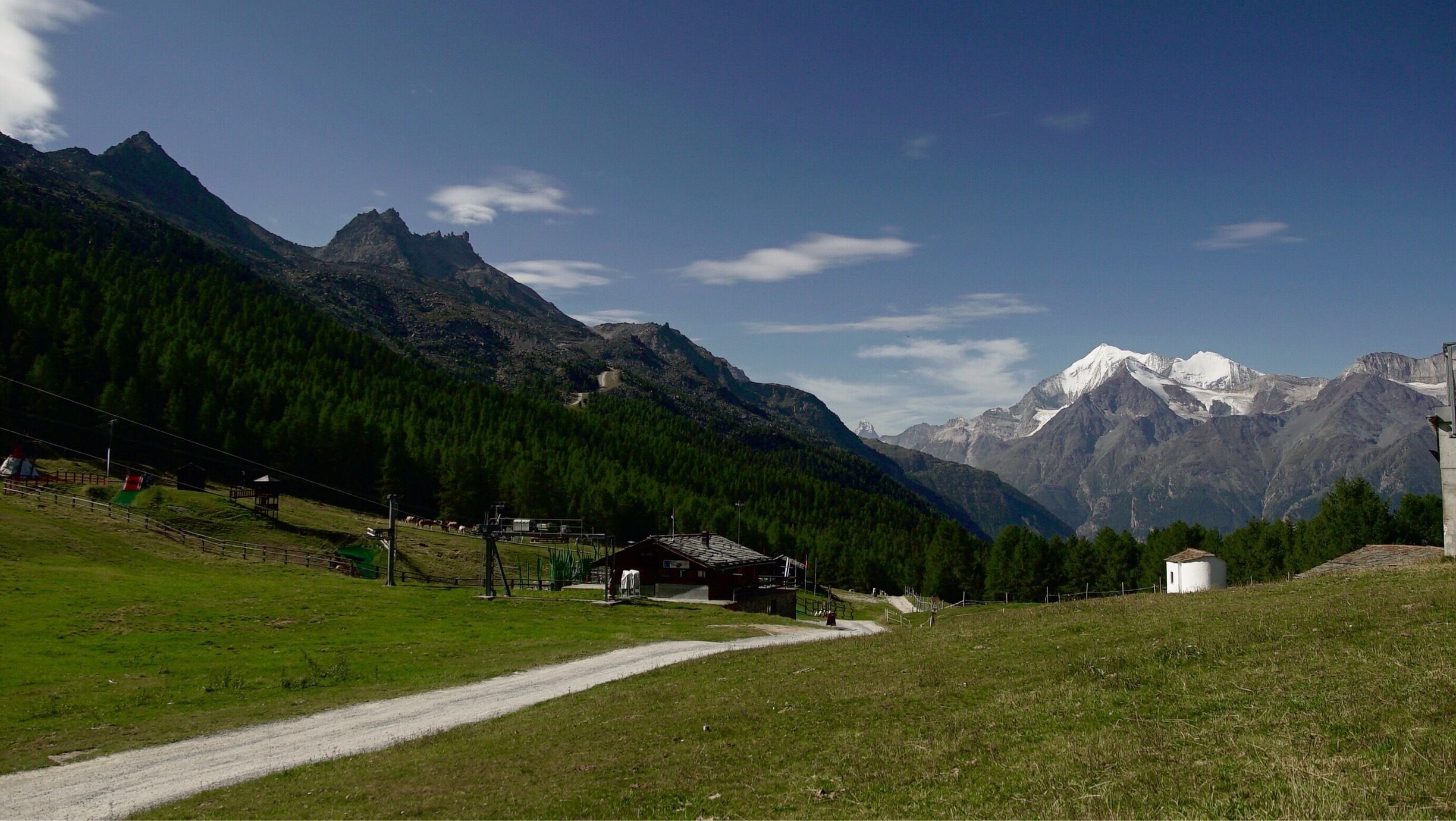 Mountains from Grächen in Switzerland

Canton of Valais 