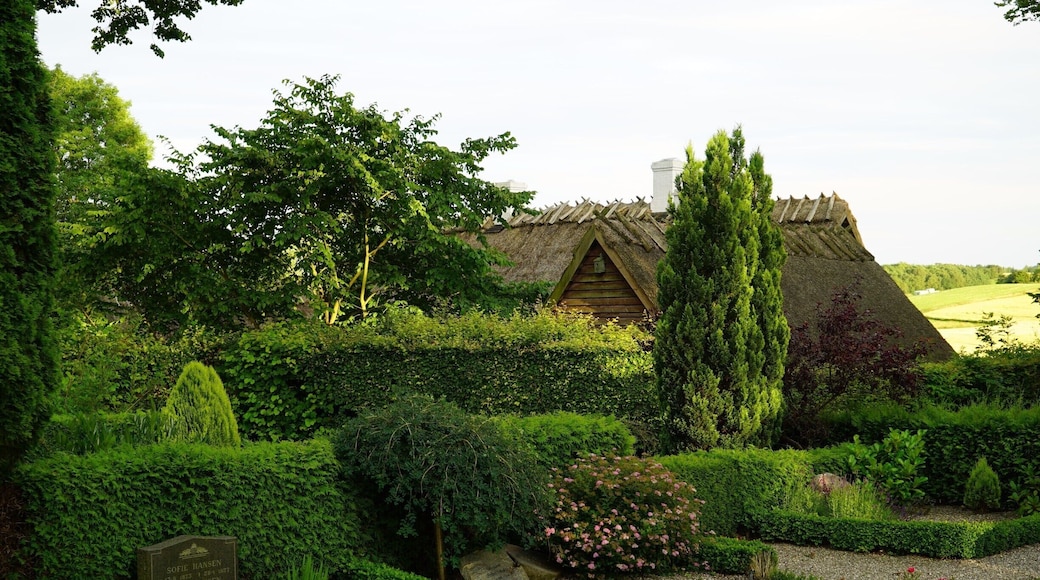 The building in the back of this church garden dates back to the year 1000. This area is only accessible by private vehicle (no public transport) but if you find yourself driving through the Danish countryside it is a beautiful area to drive through.