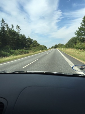 On the way to holstebro in Denmark, northbound route 11