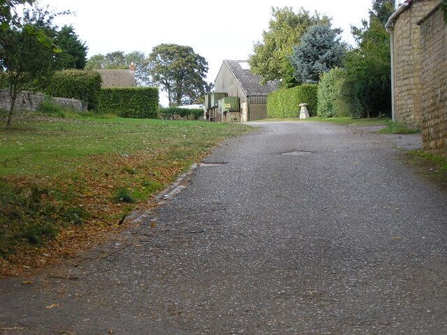 Shepherds Lane, Greetham Viewed from the jct. with Church Lane.