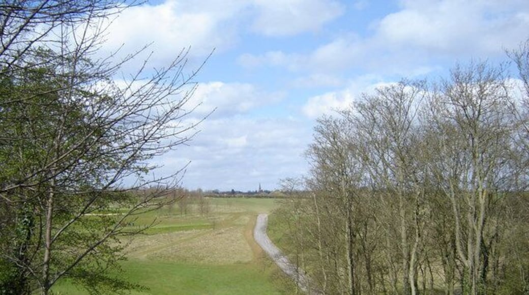 From the 3rd Tee - Greetham Valley Golf Club Greetham Church in the distance