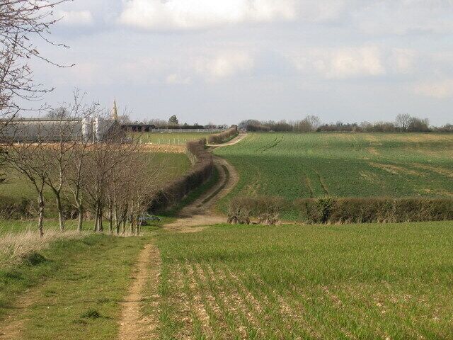 The Viking Way heading to Greetham