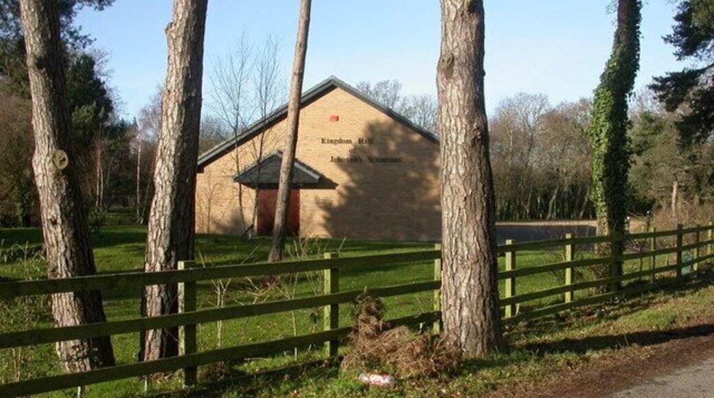 Three Legged Cross, Kingdom Hall. At the southern end of Village Hall Lane, opposite 1636056.