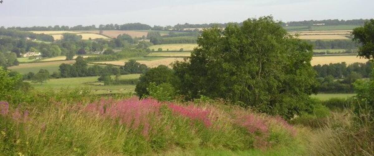 Cotswold view, near Cornwell Looking towards Cornwell, near Chipping Norton