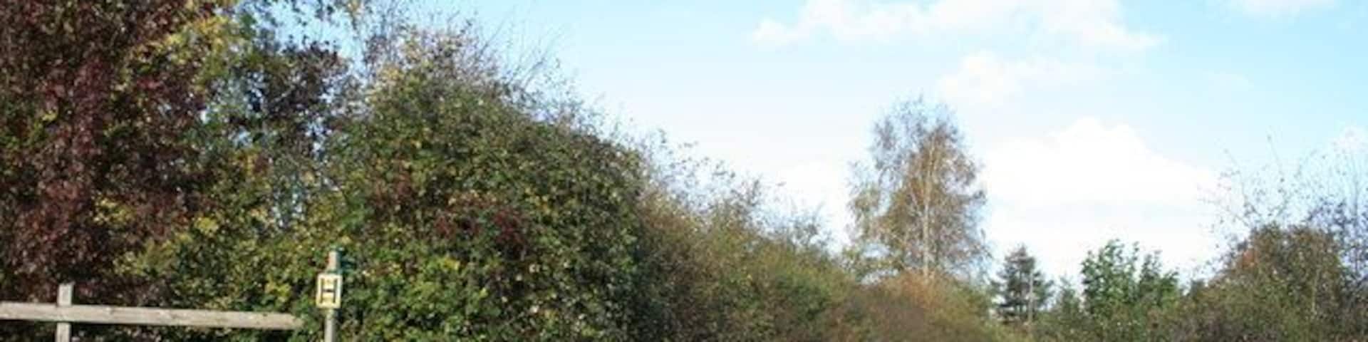 Bridleway to Dean From the edge of Chadlington. Part of the Wychwood Way.