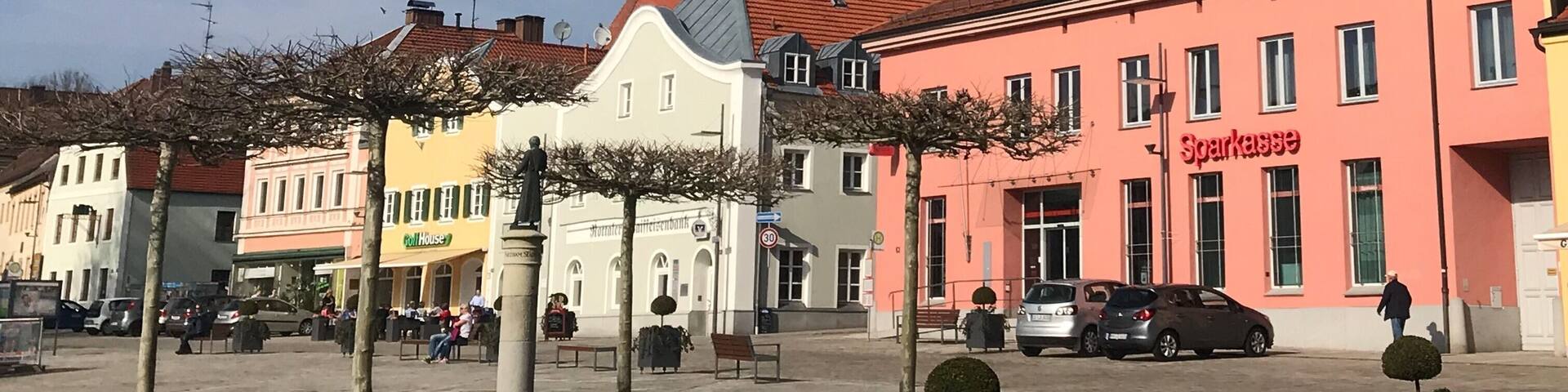 The Old Town of Bad Griesbach in the rottal.