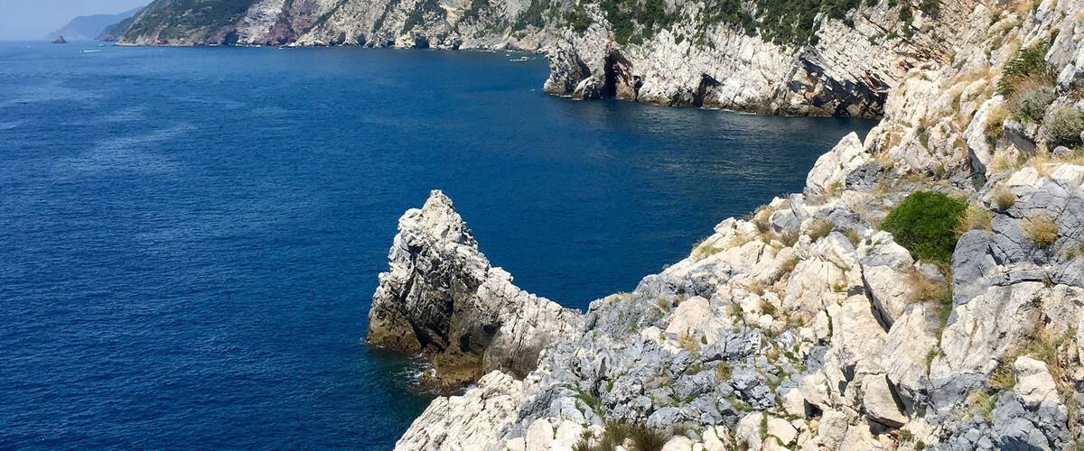 A nice spot to swim in Portovenere.
