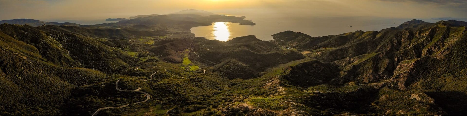 Sunset on Elba
The Island of Elba is the third largest Italian island after Sicily and Sardinia and is the largest in the Tuscan Archipelago. Elba has a coastline of 147 km. Elba is especially remembered for having been the home of Napoleon Bonaparte during his 1814 exile. Eight picturesque little towns (Portoferraio, Marciana, Marciana Marina, Campo nell'Elba, Capoliveri, Porto Azzurro, Rio nel'Elba and Rio Marina) are scattered over a rugged land, hilly and mountainous for the most part with the main mountain (Monte Capanne) 1019 metres high,