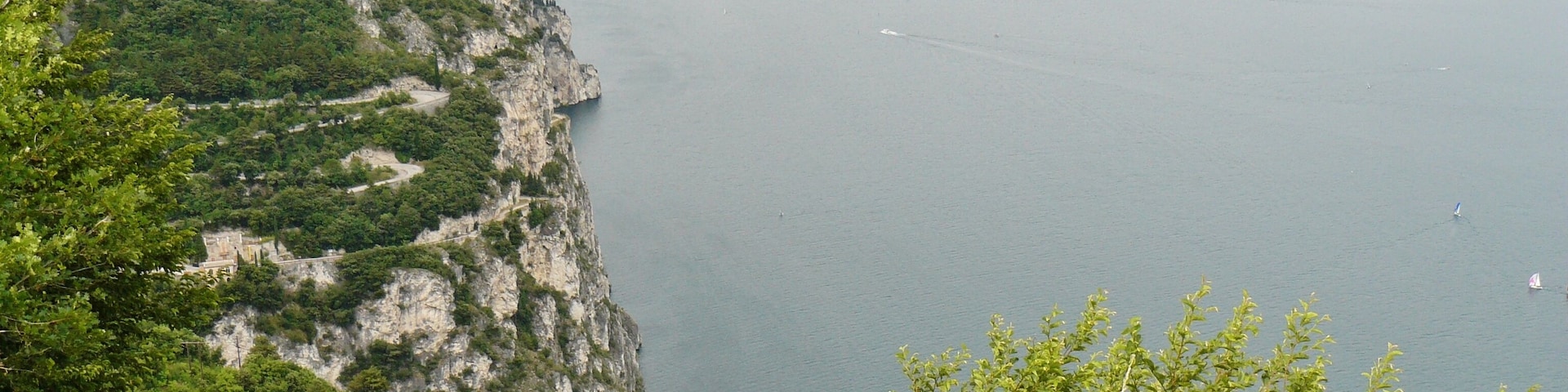 Lago di Garda, Gardasee, View to Riva del Garda