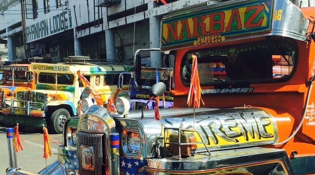 The Public Passenger Jeepney. It's how we ride in style, only in the Philippines!!😊😊