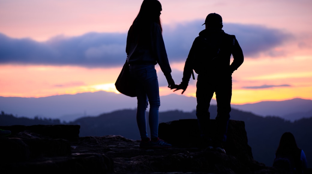 Lovely view of Cordillera mountains viewed at Mines View Park, B
